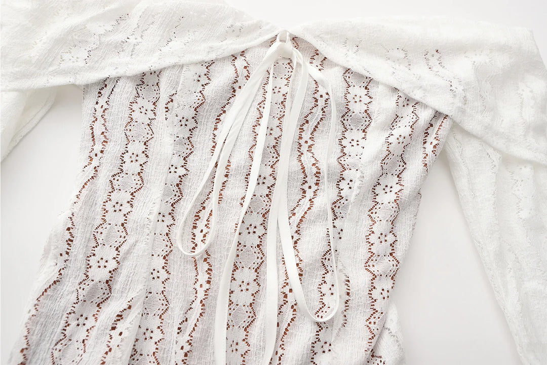 Off the Shoulder Lace Dress for Women - gallery