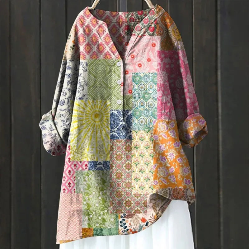 Blossom Print Top with a Relaxed, Easy Silhouette