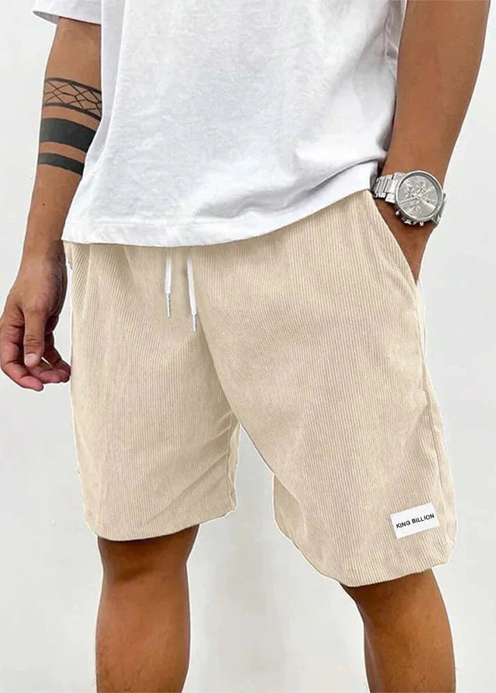 Ribbed Corduroy Casual Shorts for Men - gallery