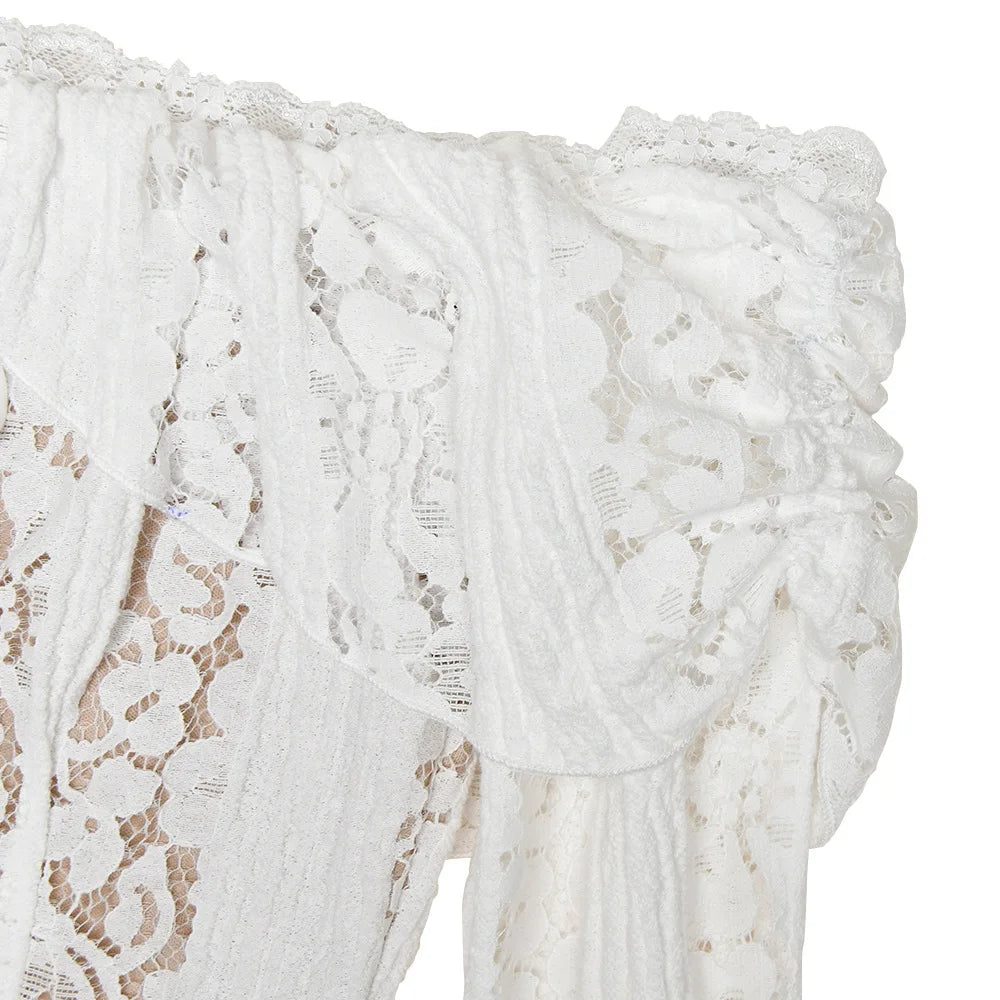 Off the Shoulder Lace Dress for Women - gallery