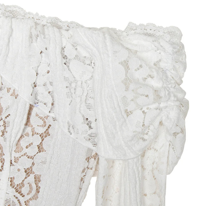 Off the Shoulder Lace Dress for Women - gallery