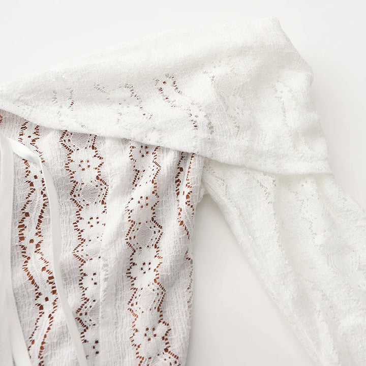 Off the Shoulder Lace Dress for Women - gallery