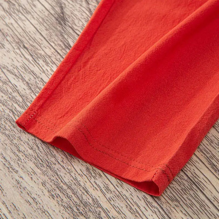 Casual Cotton and Linen Harem Pants for Women - gallery
