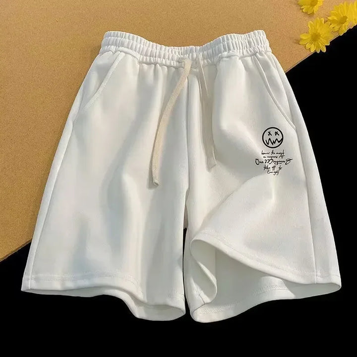 Oversized Wide-Leg Sports Shorts for Men - gallery