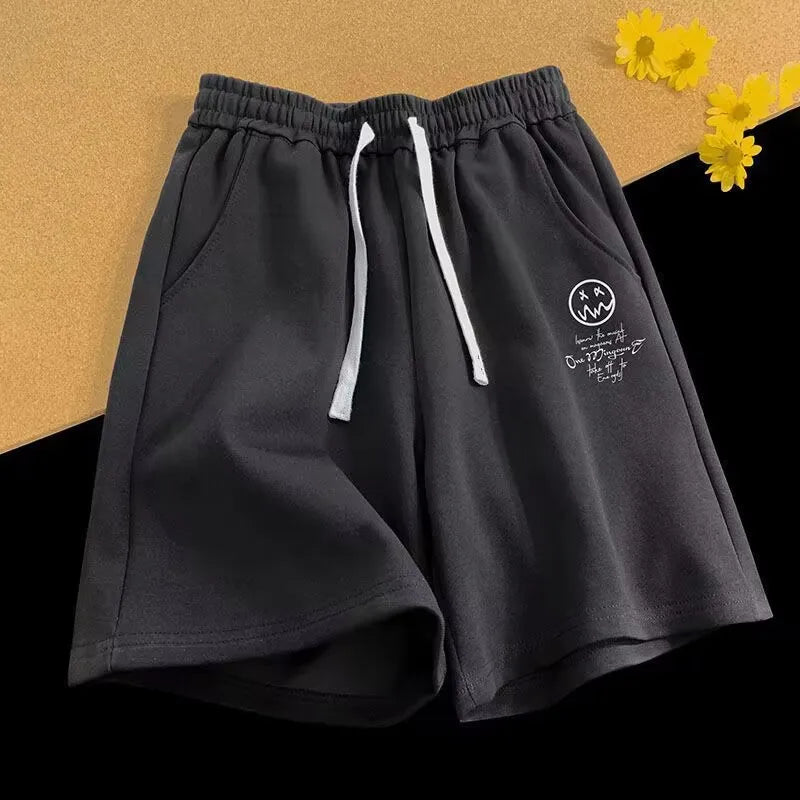 Oversized Wide-Leg Sports Shorts for Men - gallery