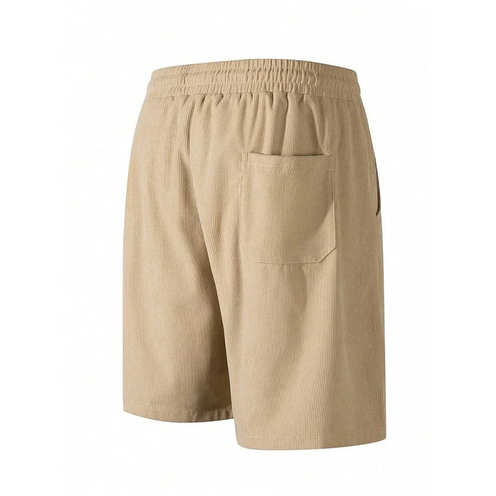 Ribbed Corduroy Casual Shorts for Men - gallery