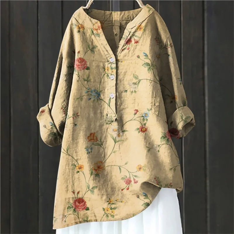 Blossom Print Top with a Relaxed, Easy Silhouette