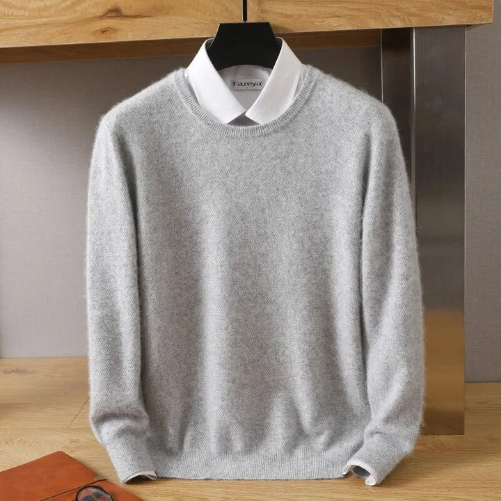 Relaxed Knit Pullover with Drop Shoulder for Women