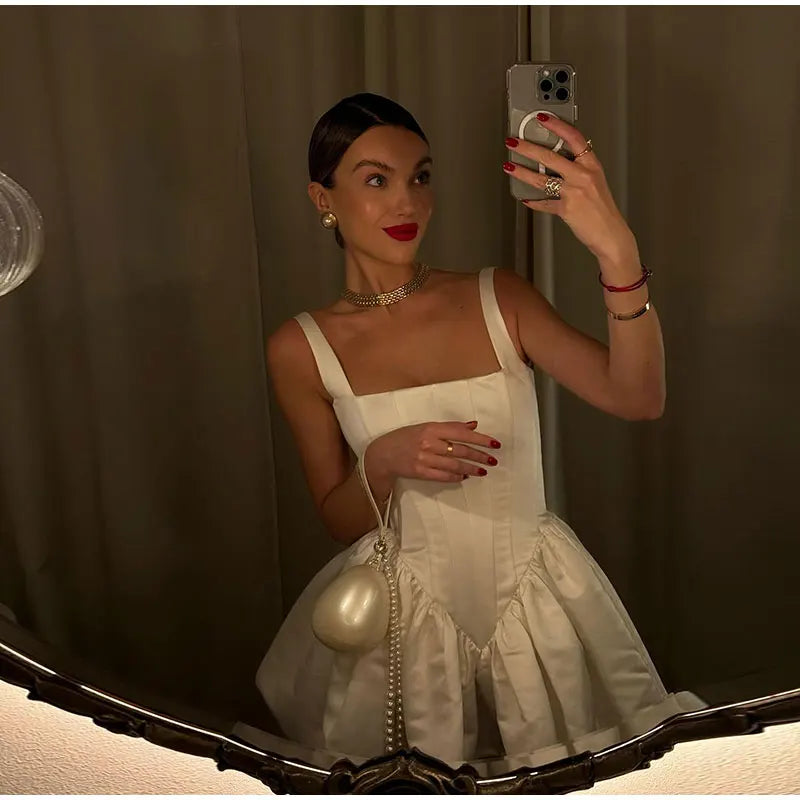 Structured Corset-Inspired Dress