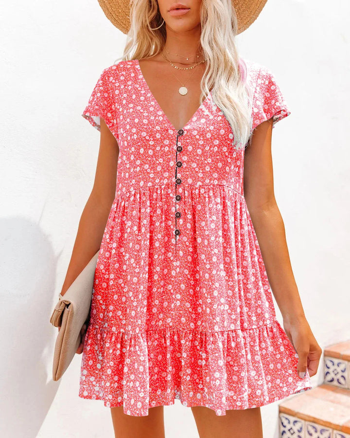 Lightweight Short Summer Dress in a Relaxed Fit