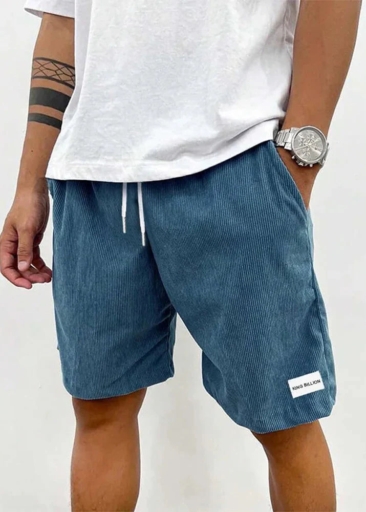 Ribbed Corduroy Casual Shorts for Men - gallery