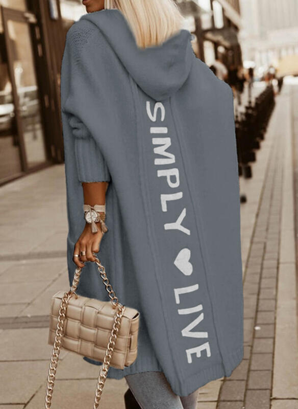 Longline Knee-Length Coat in a Clean-Cut Silhouette