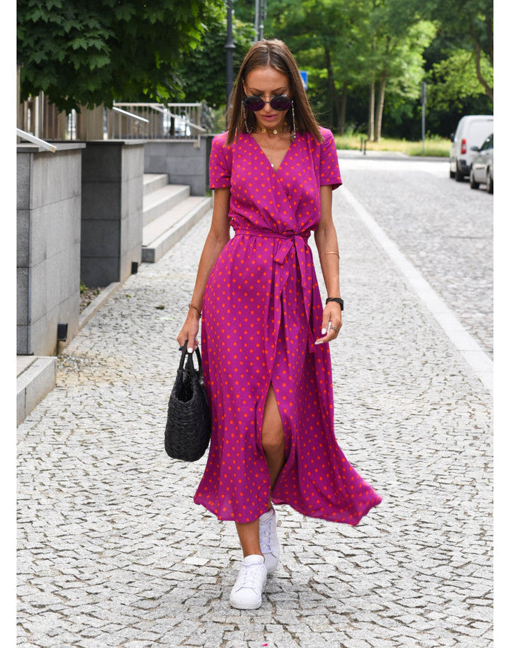 Easy Relaxed Dress with Ruched Waist Detail for Women