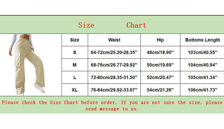 Casual Loose Cargo Pants Trousers for Women - gallery