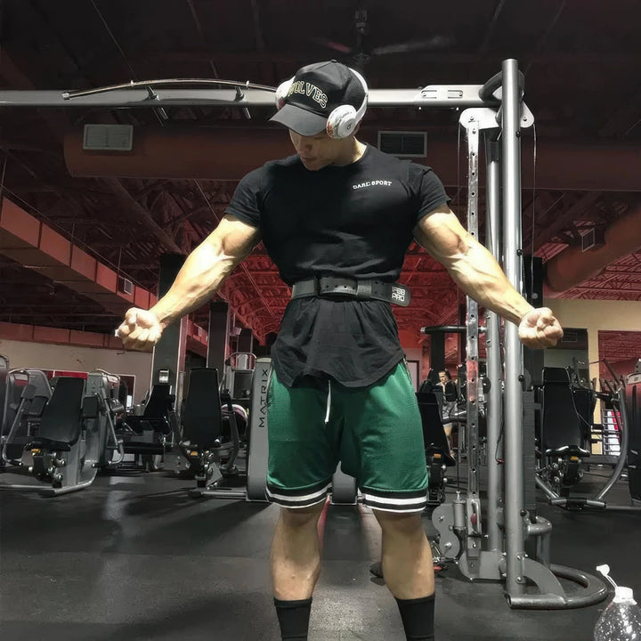 Airflow Zip Pocket Basketball Shorts for Men - gallery