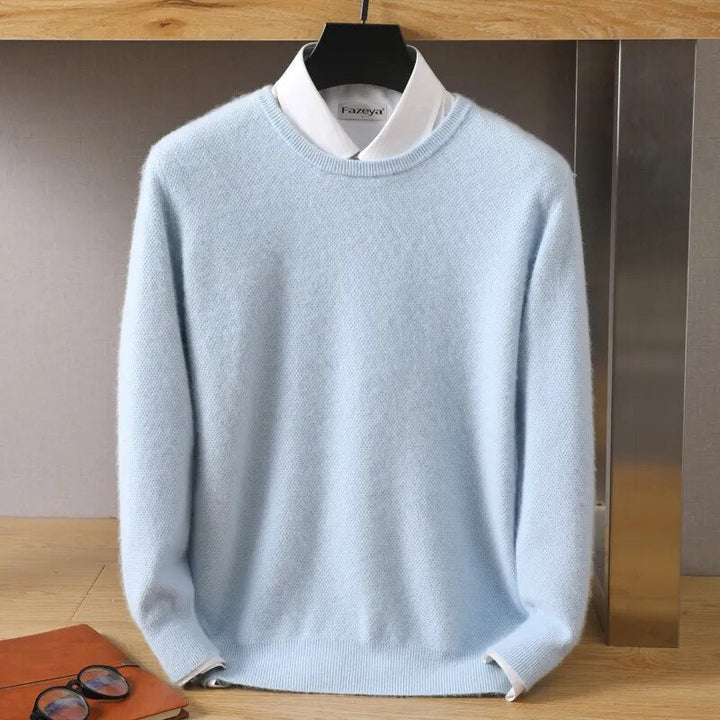 Relaxed Knit Pullover with Drop Shoulder for Women