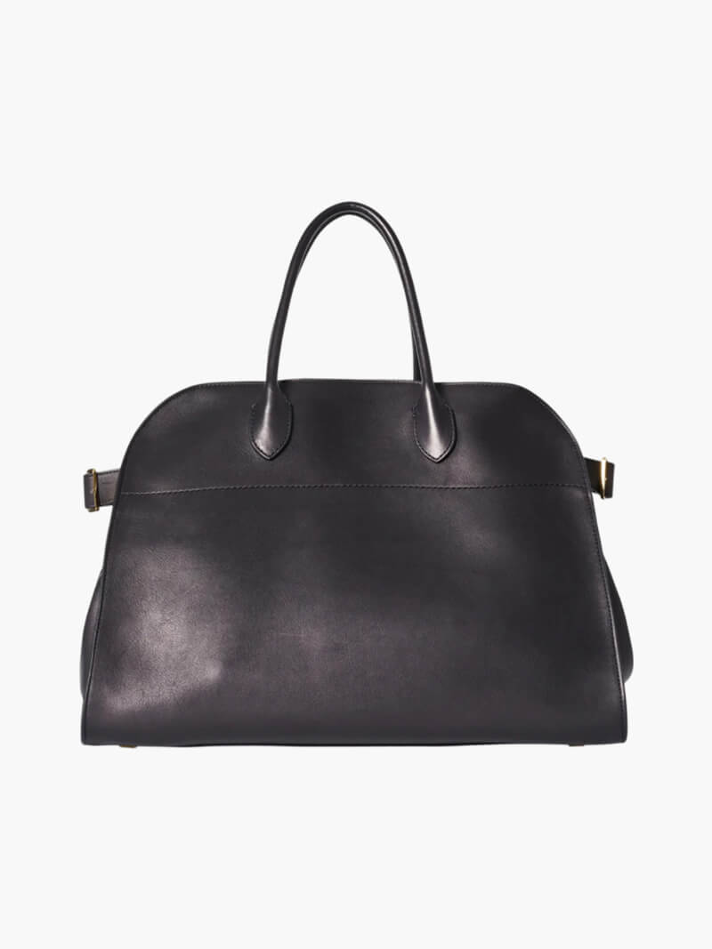 Large Structured Tote Bag in Vegan Leather