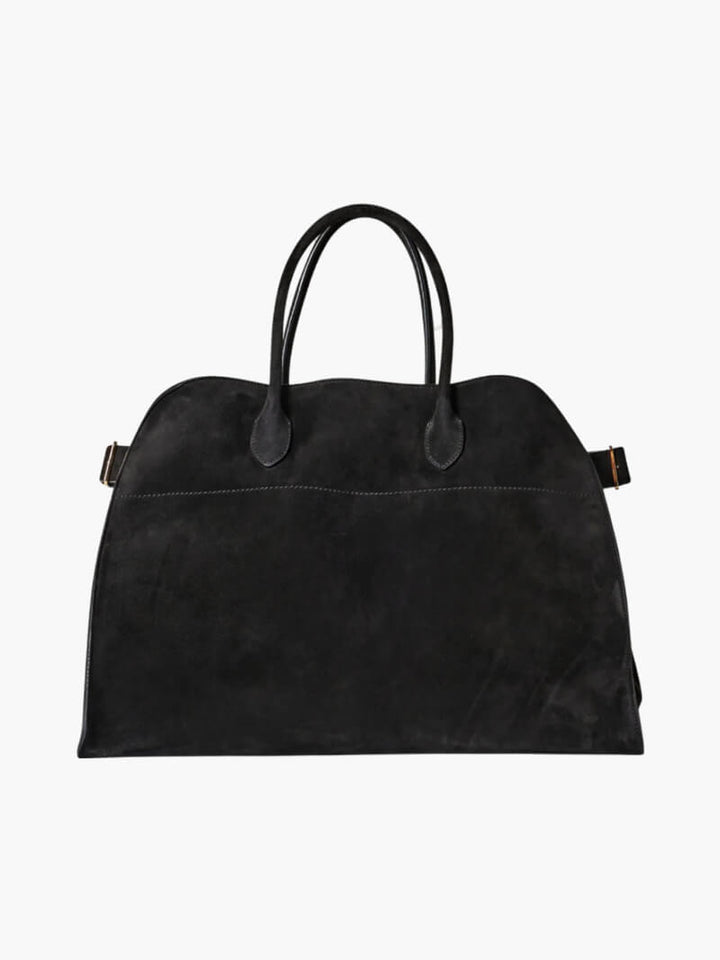 Large Structured Tote Bag in Vegan Leather
