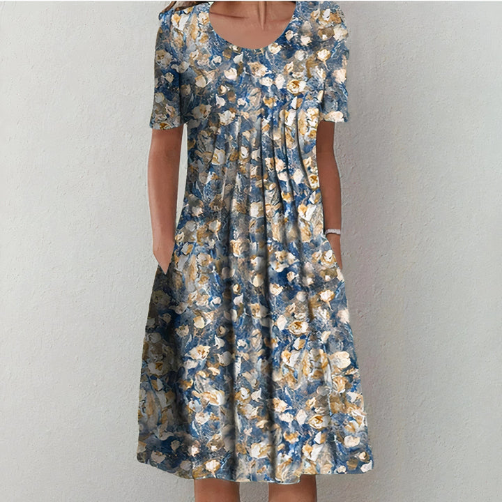 Ulla Tie-Strap Cotton Sundress - Easy Summer Style
