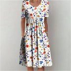 Flora - Chic Cotton Dress
