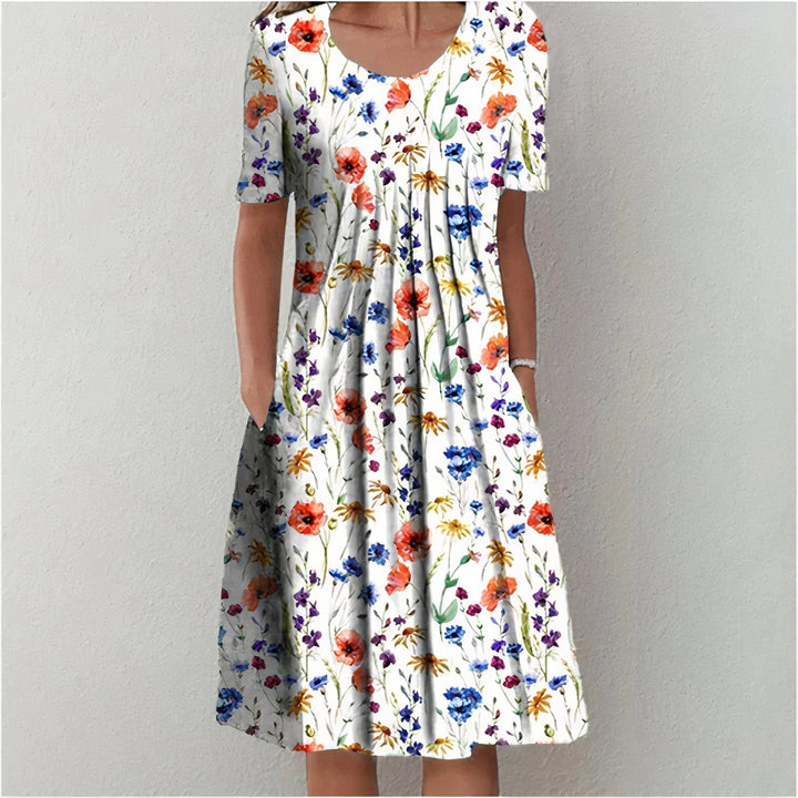Ulla Tie-Strap Cotton Sundress - Easy Summer Style