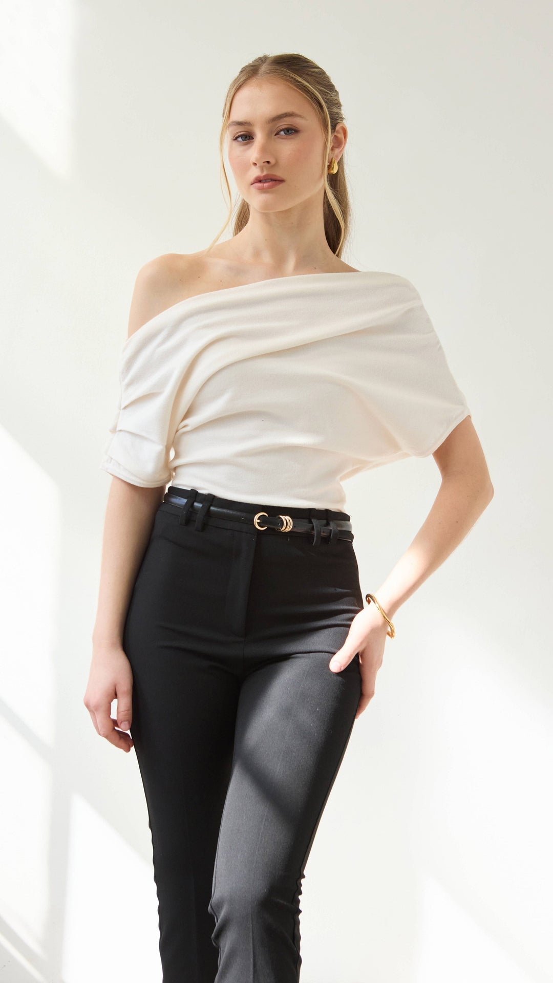 Indie Off-Shoulder Top for Women - gallery