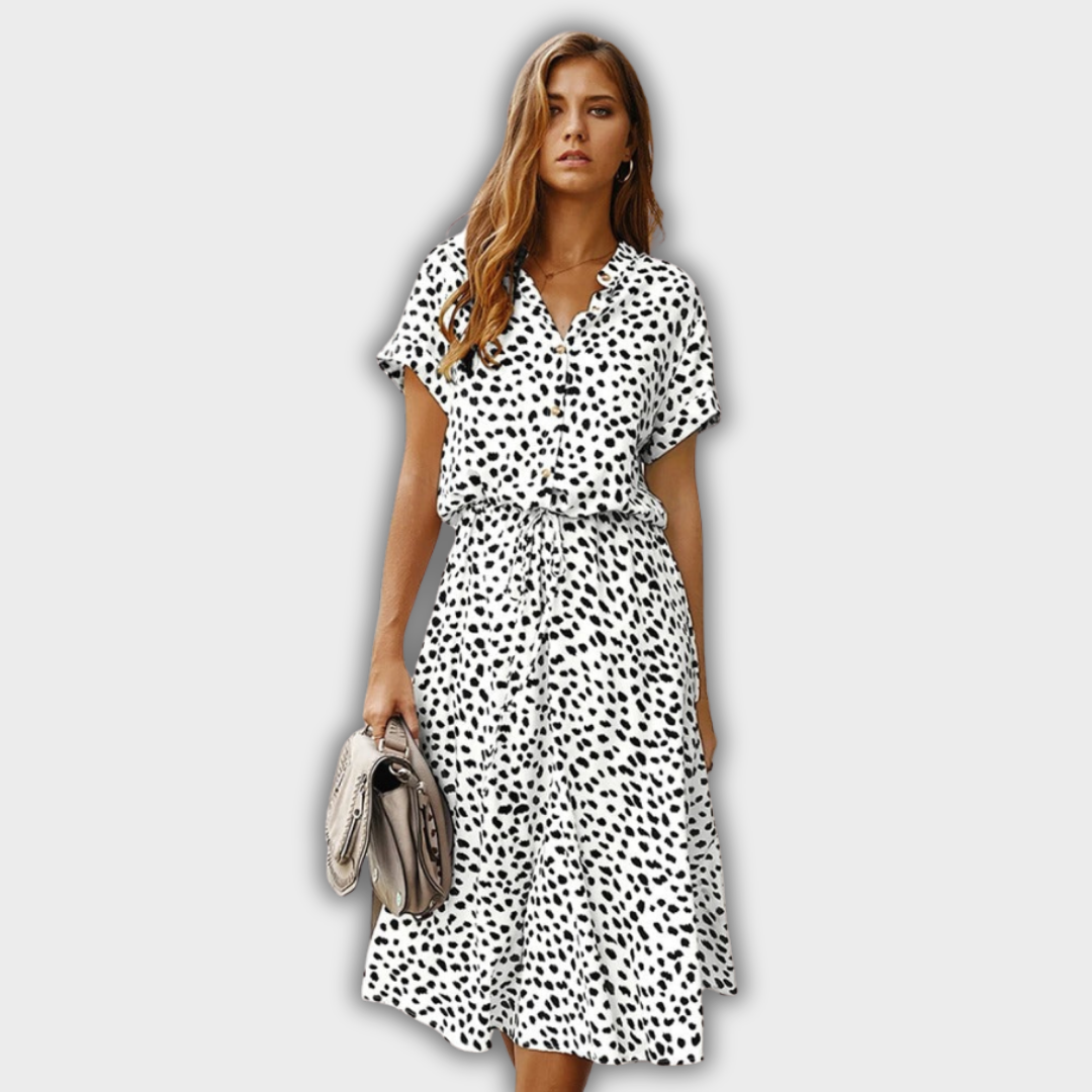 Lesley Summer Dress for Women - White