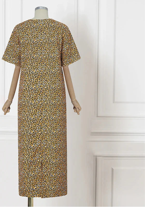 Plus Size African Print Maxi Dress for Women - gallery