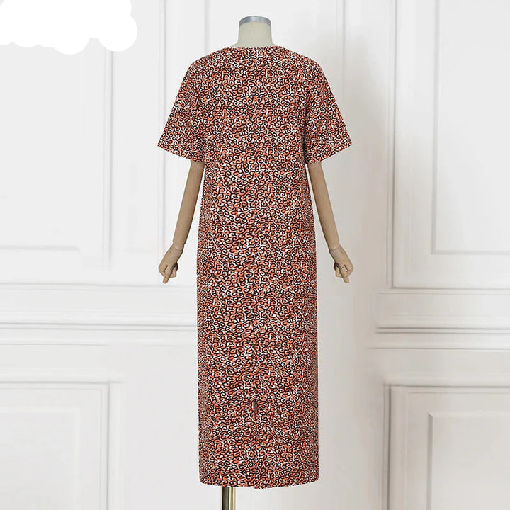 Plus Size African Print Maxi Dress for Women - gallery