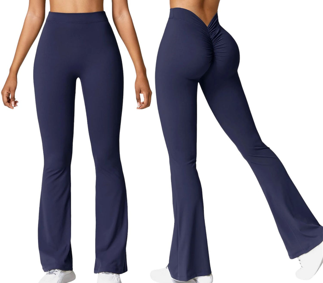 Legging Flared V Back Push Up Leggings for Women - gallery