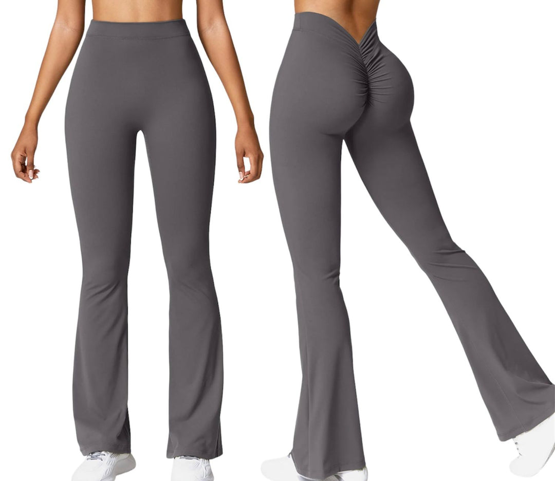 Legging Flared V Back Push Up Leggings for Women - gallery