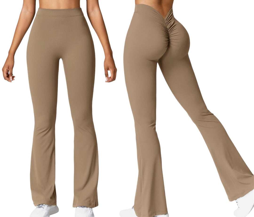 Legging Flared V Back Push Up Leggings for Women - gallery