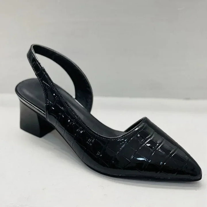 Zarrah Brown High Heel Court Shoes for Women