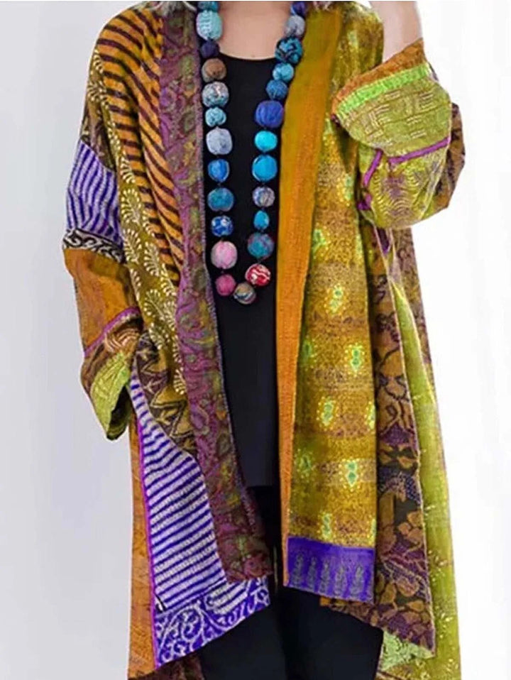 Josephine Open-Front Cotton Fine-Knit Cardigan for Women