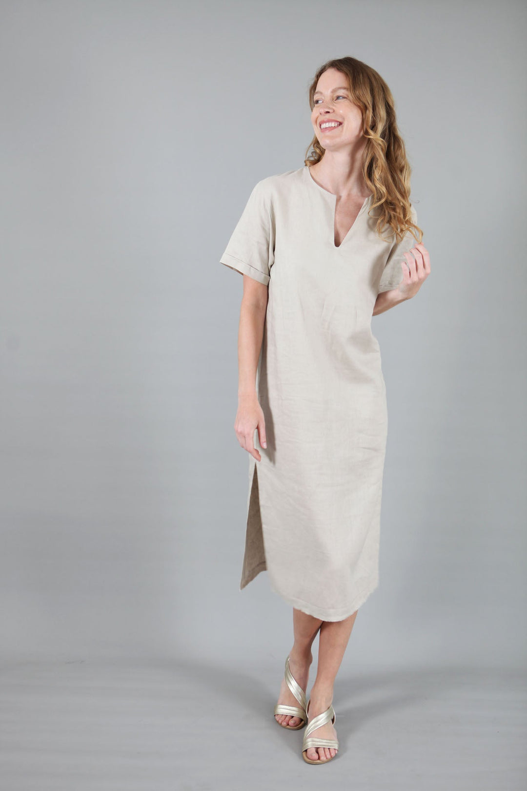 Annie Linen Dress for Women - gallery