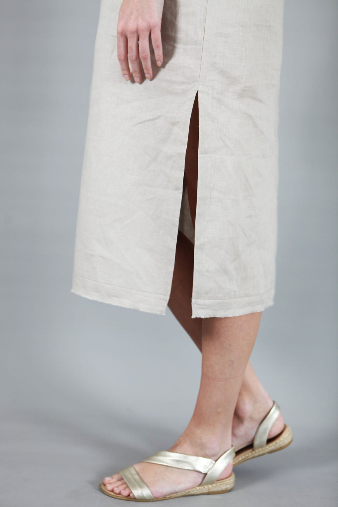 Annie Linen Dress | Relaxed Linen Dress — gallery
