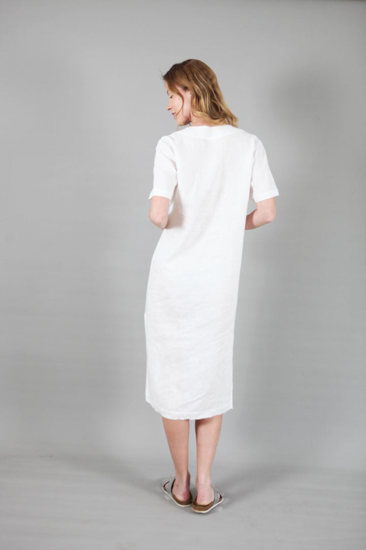 Annie Linen Dress | Relaxed Linen Dress — gallery