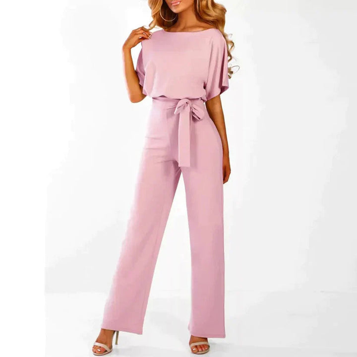 Wide-Leg Jumpsuit with Fitted Waist for Women