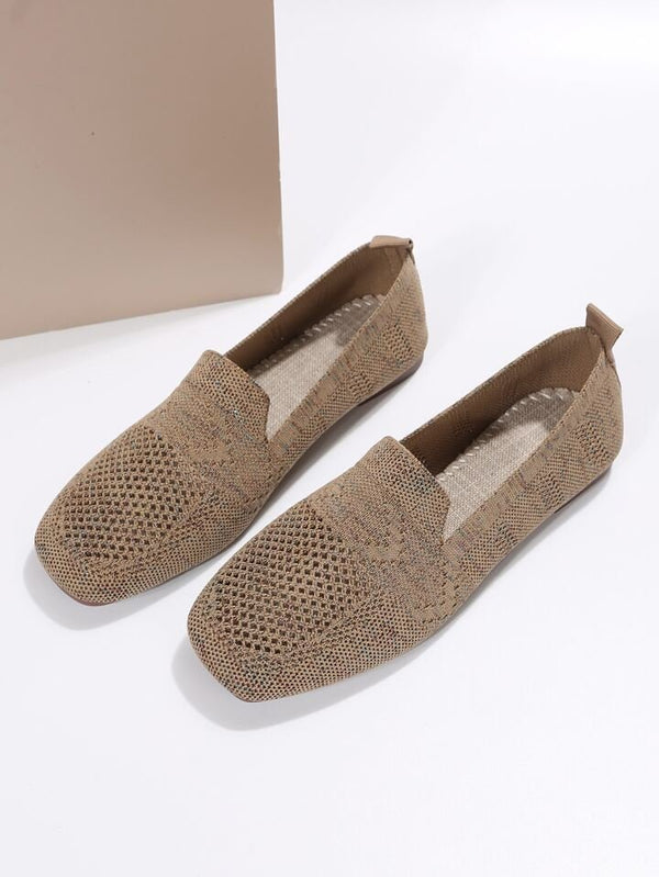 Classic Round Toe Ballet Flats - Versatile Everyday Shoes