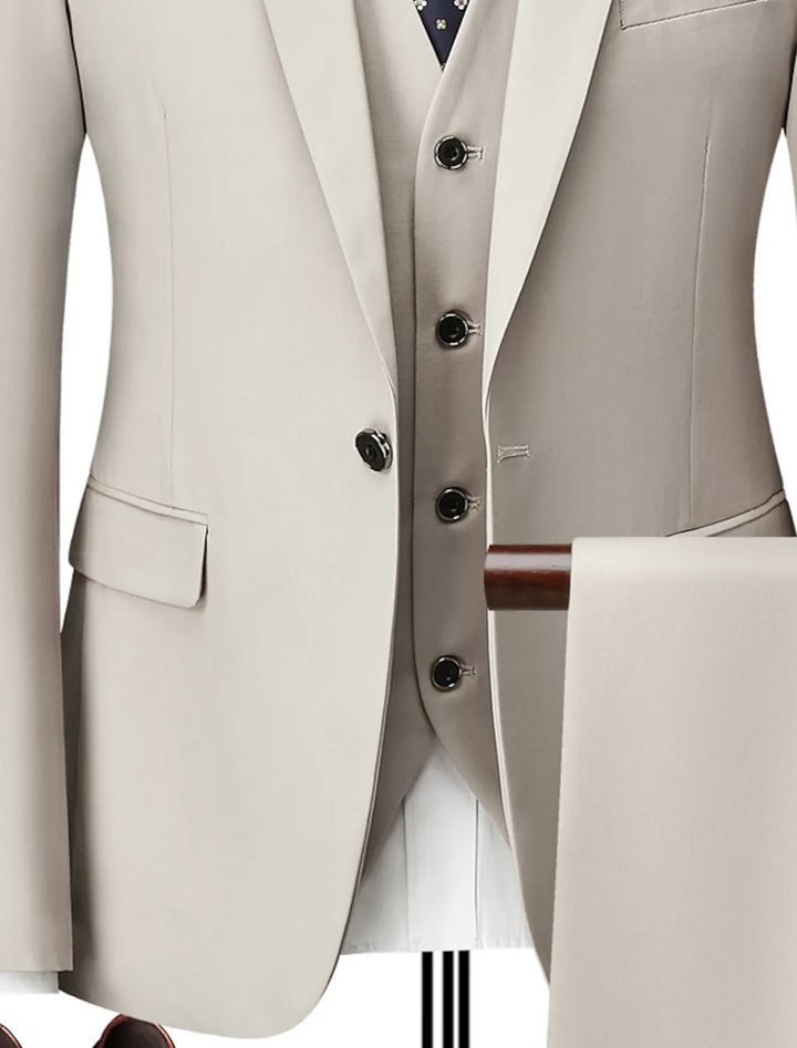 Wedding Business Formal Three-Piece Suit for Men - gallery