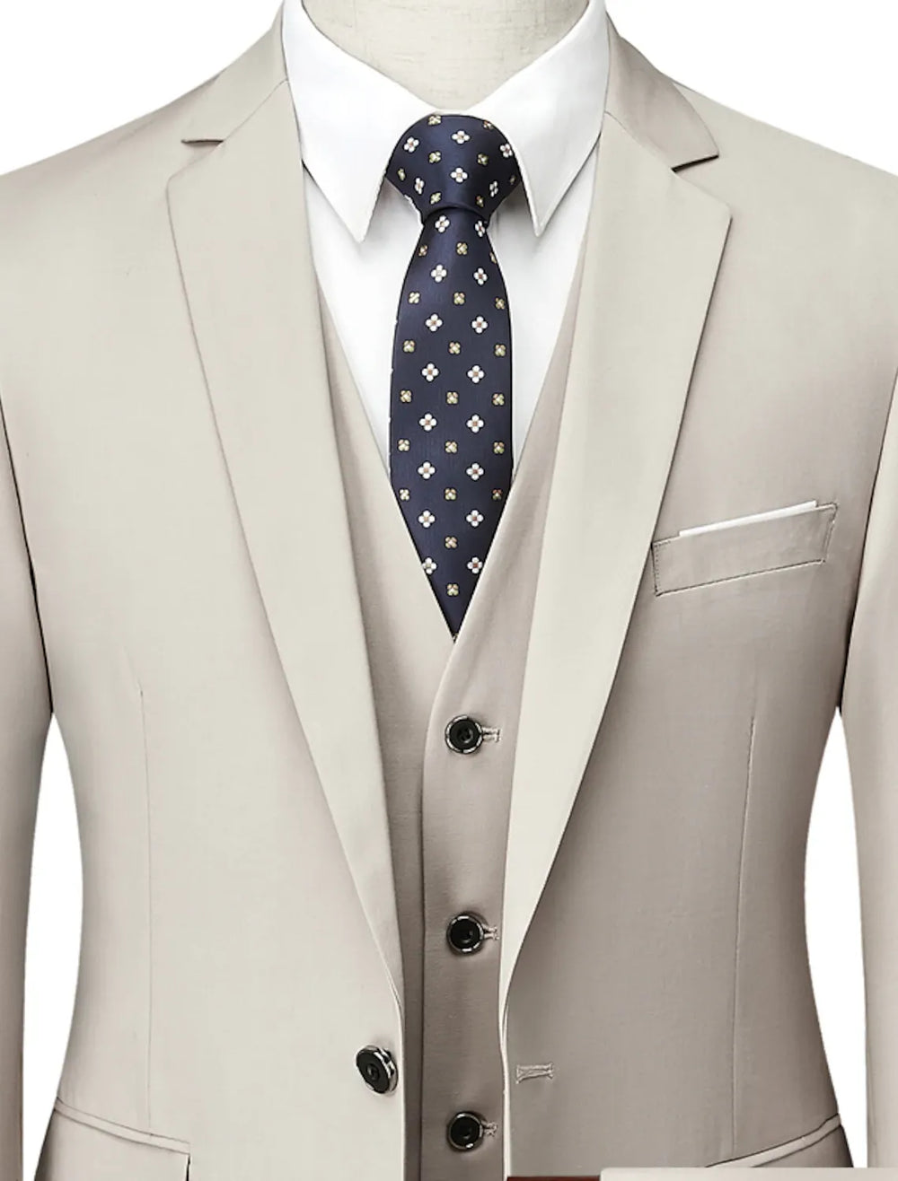 Wedding Business Formal Three-Piece Suit for Men - gallery