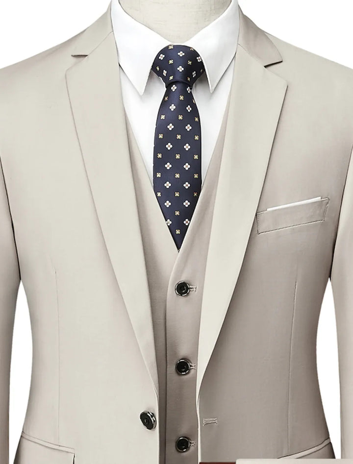 Wedding Business Formal Three-Piece Suit for Men - gallery