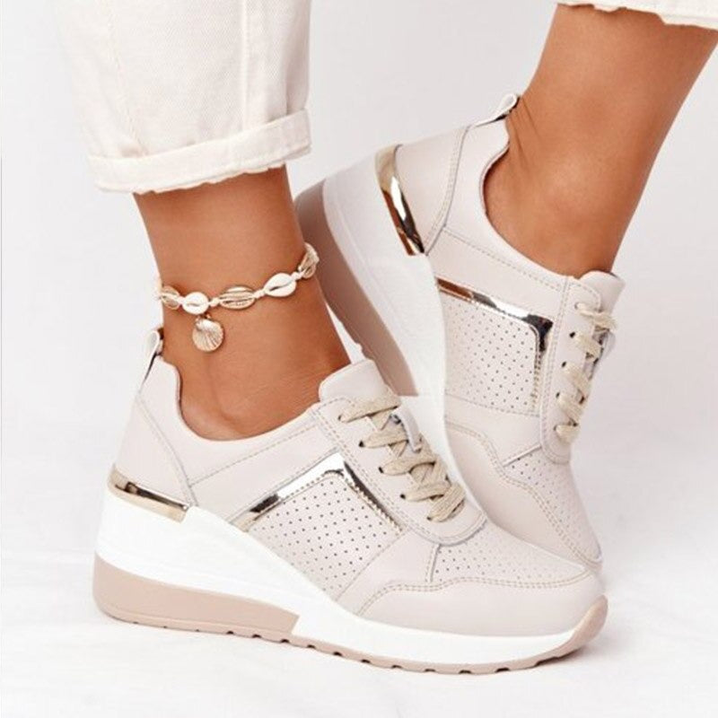 Low-Profile Women's Trainers with Cushioned Footbed
