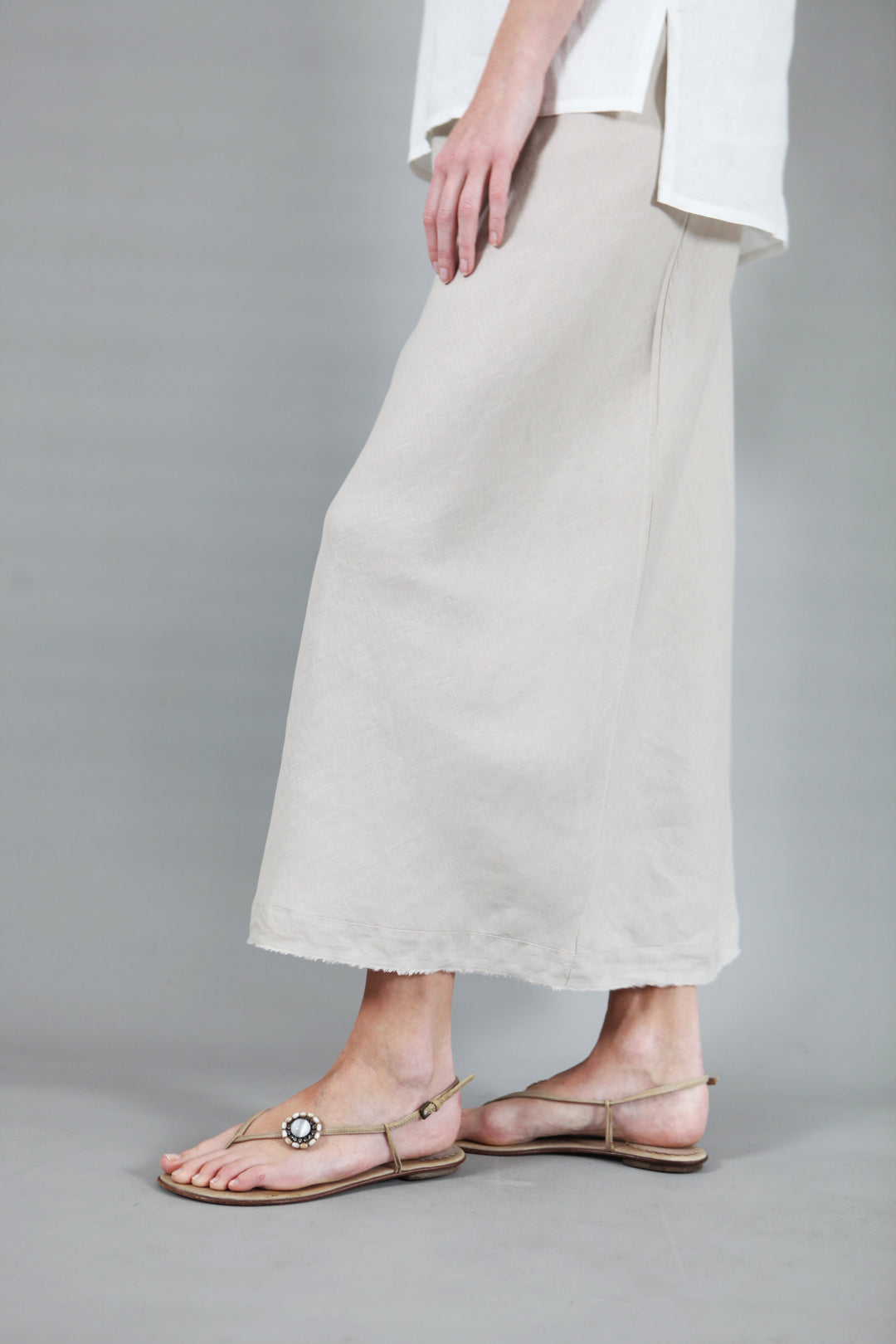 Bettie Linen Skirt for Women - gallery