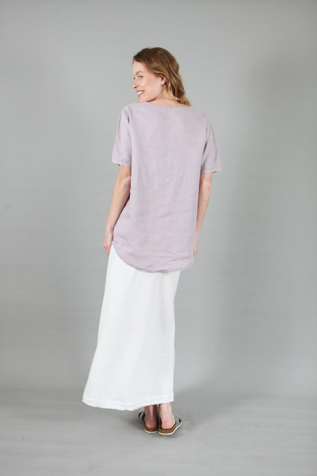 Bettie Linen Skirt for Women - gallery