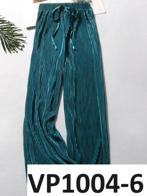 Trendy Trousers for Women - Aqua Green