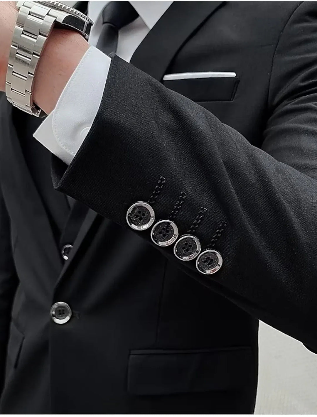 Wedding Business Formal Three-Piece Suit for Men - gallery