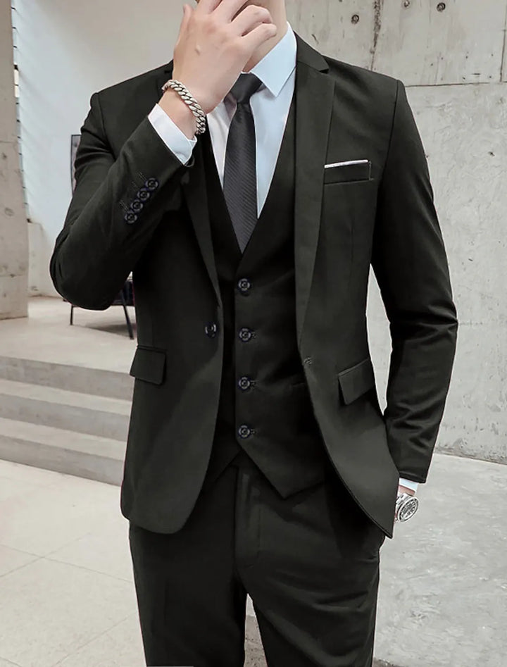 Wedding Business Formal Three-Piece Suit for Men - gallery