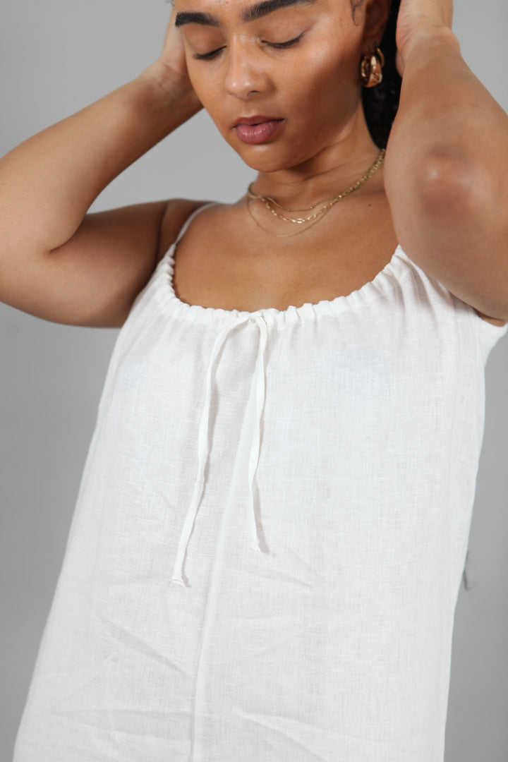 Bonnie Linen Jumpsuit for Women - gallery