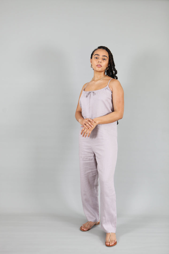 Bonnie Linen Jumpsuit for Women - gallery